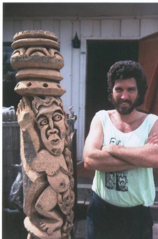 Inca Influenzed Full Body Tiki and Ed 1988