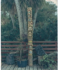 #Totem With Lava Head#