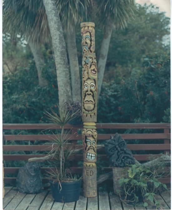 Totem With Lava Head