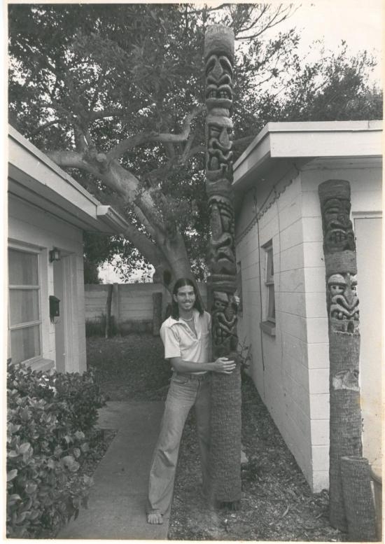 First Totem Completed - 1978 Cocoa Beach