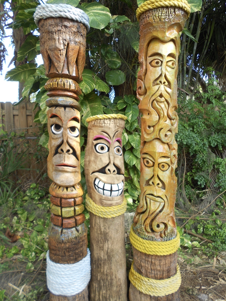 Eds Heads Tikis Tiki Heads and more, Melbourne, Brevard County, Space